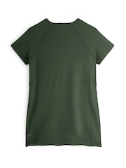 Personalised 'Running Club' Green Short Sleeve T-Shirt By Stitch Style. - Image 3 of 4