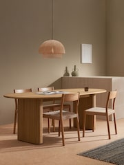 MADE.COM Oak Tambo 8 Seat Dining Table - Image 1 of 5