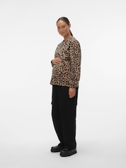 VERO MODA Black Maternity Cargo Trousers - Image 4 of 6