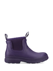 Muck Boots Purple Rainscape Chelsea Boots - Image 4 of 4