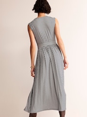 Boden Grey Thea Sleeveless Midi Dress - Image 2 of 6