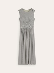 Boden Grey Thea Sleeveless Midi Dress - Image 6 of 6
