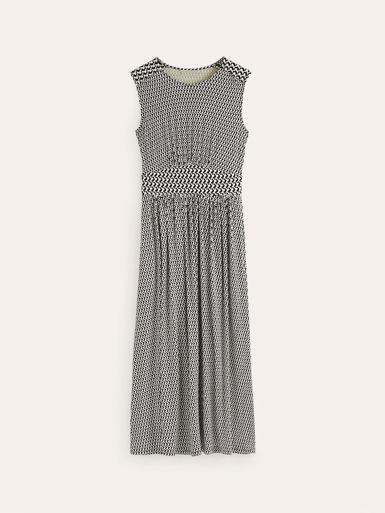 Boden Grey Thea Sleeveless Midi Dress - Image 6 of 6