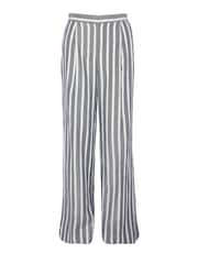 Barbour® Black/White Annalise Stripe Straight Leg Trousers - Image 9 of 9
