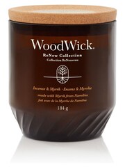 Woodwick Natural ReNew Medium Scented Candle Incense Myrrh - Image 4 of 4