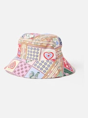 Oliver Bonas 夏日方塊印花漁夫帽 - 圖片 2/5
