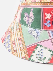 Oliver Bonas 夏日方塊印花漁夫帽 - 圖片 4/5