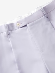 Lilac Purple Relaxed Fit Motionflex Stretch Suit Trousers - Image 6 of 8