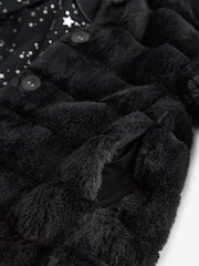 Mint Velvet Black Faux Fur Jacket - Image 15 of 15