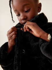 Mint Velvet Black Faux Fur Jacket - Image 7 of 15