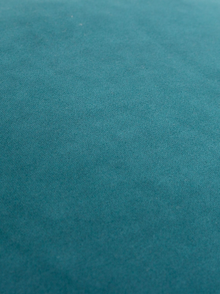 Furn Teal Blue Meridian Velvet 55cm X 55cm Cushion Cover - Image 6 of 6 Furn Teal Blue Meridian Velvet 55cm X 55cm Cushion Cover - Image 6 of 6