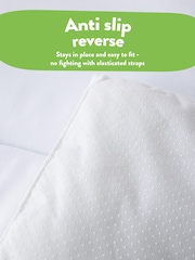 Slumberdown White Sleep Soundly Anti Allergy 3cm Mattress Topper - Image 4 of 7
