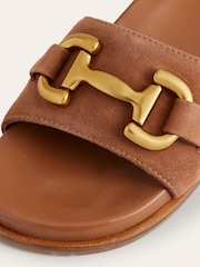 Boden Brown Iris Snaffle Slider Sandals - Image 4 of 4