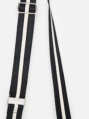 Oliver Bonas Silver Naha Silver Metallic Crossbody Bag - Image 6 of 7