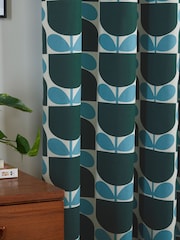 Cortinas Orla Kiely Block Stem com ilhós - Imagem 3 de 3