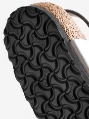 Birkenstock Metallic Kids Birko Flor Metallic Rio Sandals - Image 5 of 5