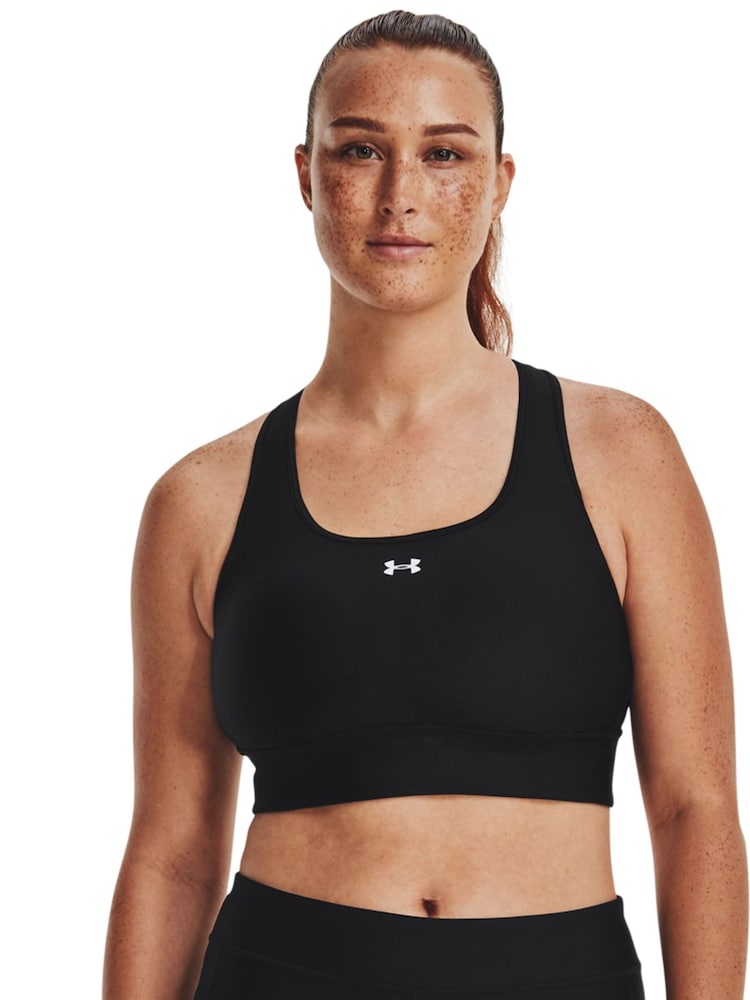 Under Armour Under Armour Langer BH mit überkreuzten Rückenträgern, Schwarz - Bild 1 von 16