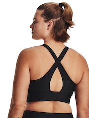 Under Armour Under Armour Langer BH mit überkreuzten Rückenträgern, Schwarz - Bild 6 von 16