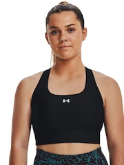 Under Armour Under Armour Langer BH mit überkreuzten Rückenträgern, Schwarz - Bild 7 von 16