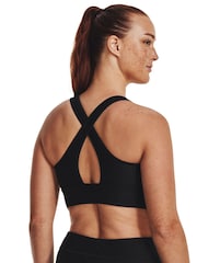 Under Armour Under Armour Langer BH mit überkreuzten Rückenträgern, Schwarz - Bild 8 von 16