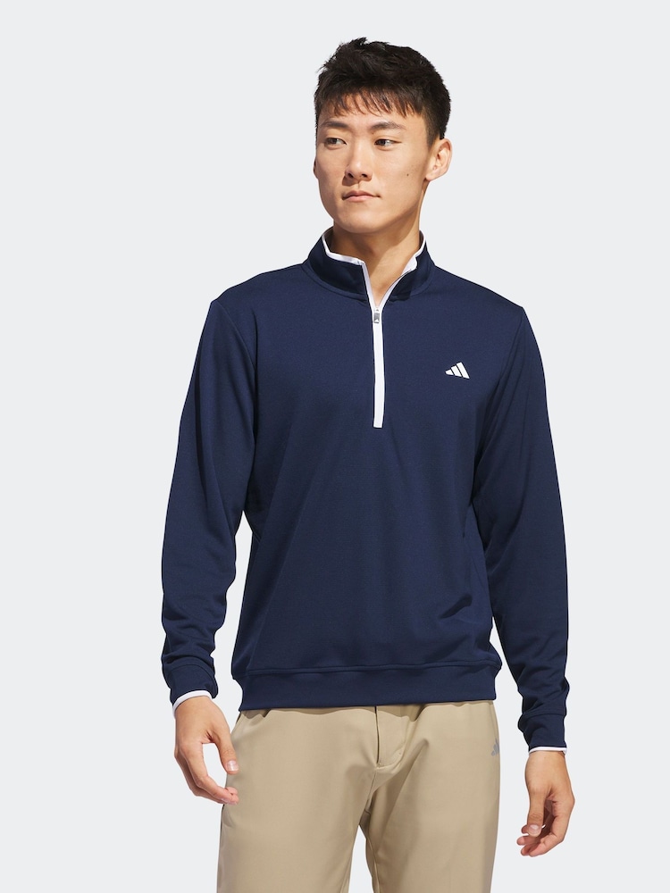 adidas Golf Lightweight Quarter Zip Top - Image 1 of 7