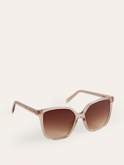 Boden Natural Thin D Frame Sunglasses - Image 1 of 4