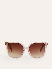Boden Natural Thin D Frame Sunglasses - Image 2 of 4