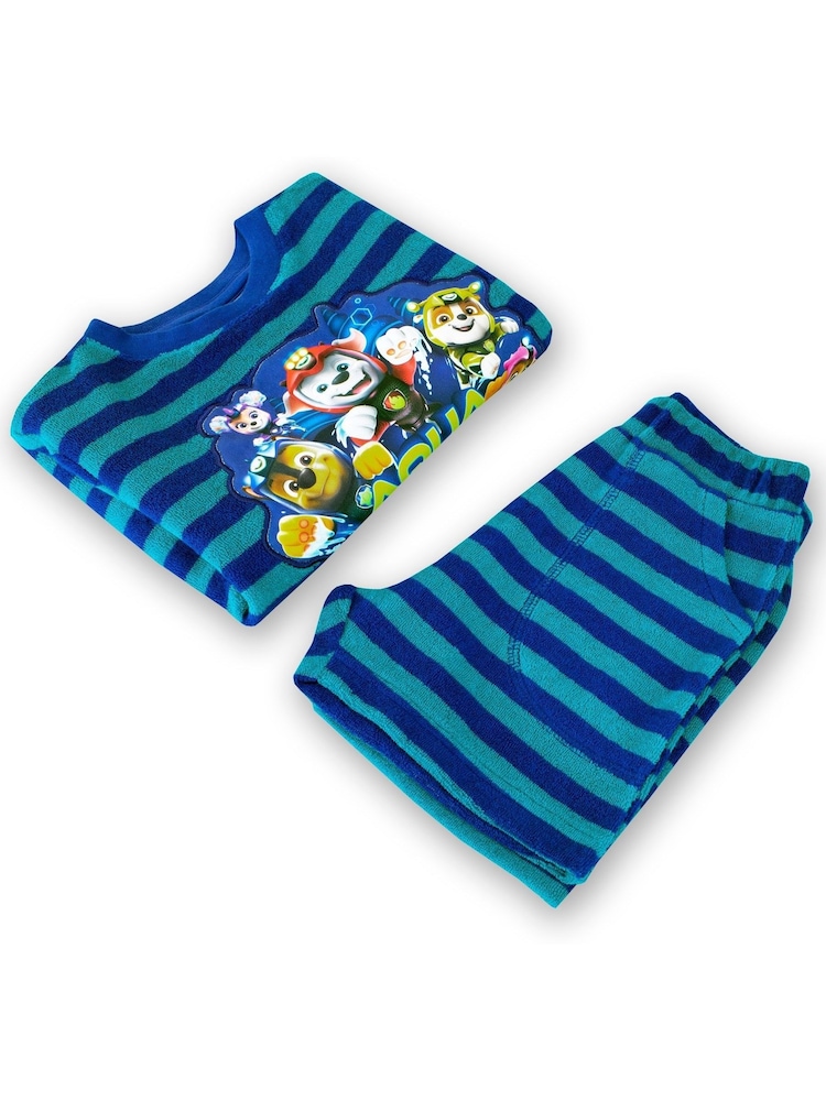 Character Blue Paw Patrol Towelling Co Ord Set - Image 5 of 5 Character Blue Paw Patrol Towelling Co Ord Set - Image 5 of 5