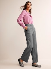 Boden Grey Westbourne Wool Trousers - Image 3 of 5