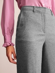 Boden Grey Westbourne Wool Trousers - Image 4 of 5