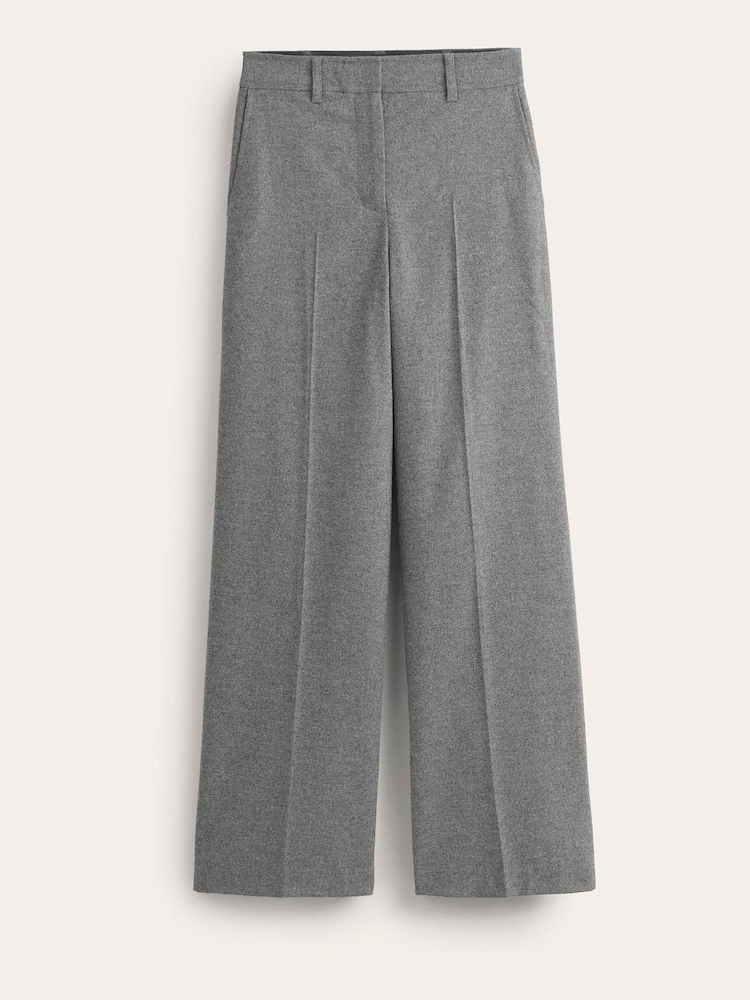 Boden Grey Westbourne Wool Trousers - Image 5 of 5