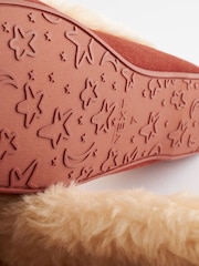 Rust Orange Suede Moccasin Slippers - Image 7 of 7