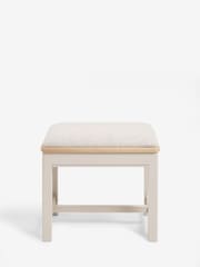 Stone Hampton Painted Oak Collection Luxe Stool - Image 2 of 4