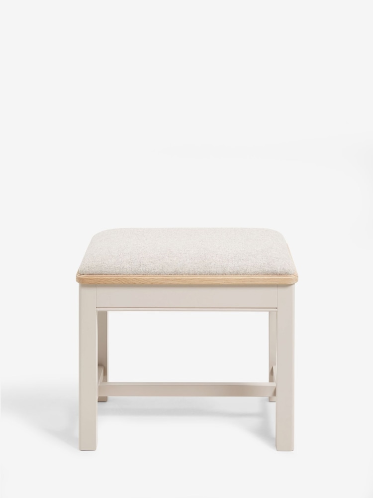 Stone Hampton Painted Oak Collection Luxe Stool - Image 2 of 4