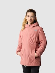 The North Face Pink Girls Red Hikestellar Parka Jacket - Image 1 of 6