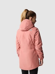 The North Face Pink Girls Red Hikestellar Parka Jacket - Image 2 of 6