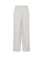 Barbour® Beige Straight Fit Celeste Linen Blend Tailored Trousers - Image 6 of 6