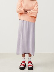 Бледно-розовый - Вязаный джемпер свободного кроя American Vintage - Image 2 of 5