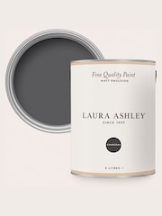 Laura Ashley Charcoal Grey Matt Emulsion 5LT Paint - Image 3 of 4