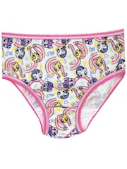 Character Grey Kids My Little Pony Multipack 100% Cotton Briefs 5 Packs - Image 2 of 5
