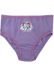 Character Grey Kids My Little Pony Multipack 100% Cotton Briefs 5 Packs - Image 5 of 5