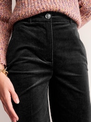 Boden Black Wide-Leg Corduroy Trousers - Image 4 of 5