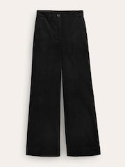 Boden Black Wide-Leg Corduroy Trousers - Image 5 of 5
