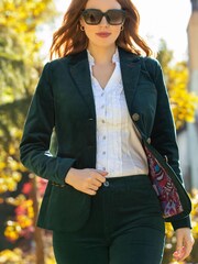 Joe Browns Blue Magnificent Moleskin Jacket - Image 7 of 8