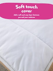 Slumberdown White Medium Sleep Soundly Mattress Topper - Image 3 of 8