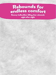 Slumberdown White Medium Sleep Soundly Mattress Topper - Image 8 of 8