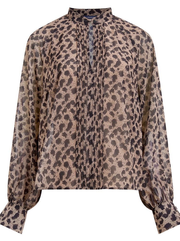 French Connection Estella Georgette Top - Image 1 of 4
