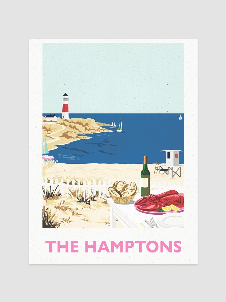 Joules Happily Hamptons Print Wall Art - Image 1 sur 2