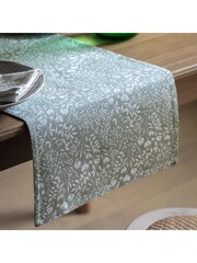 Gallery Home Sage Green Floral Botanical Table Runner 36x250cm - Image 1 of 9