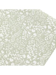 Gallery Home Sage Green Floral Botanical Table Runner 36x250cm - Image 7 of 9